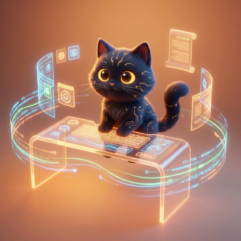 Xiaomo - Cyber Black Cat